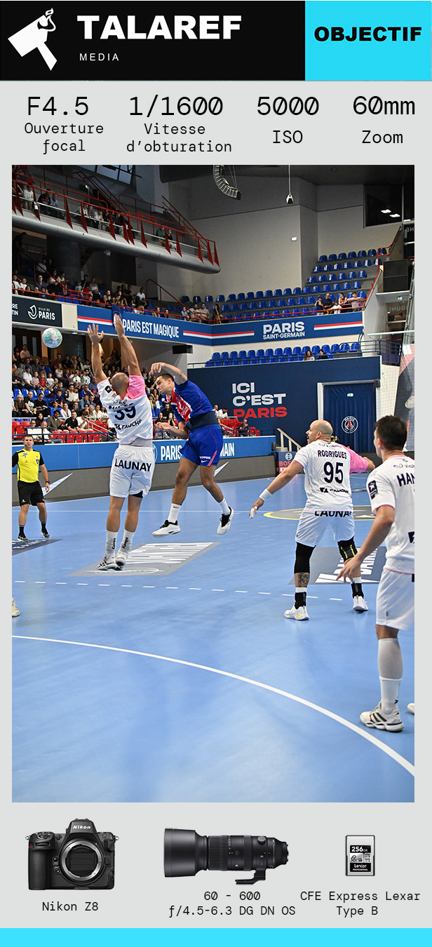 PSG - CESSON - Nos réglages photos