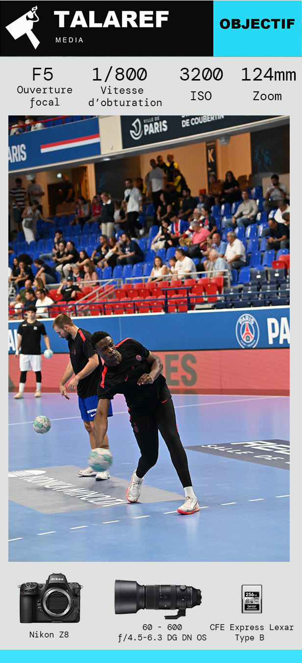 PSG - CESSON - Nos réglages photos