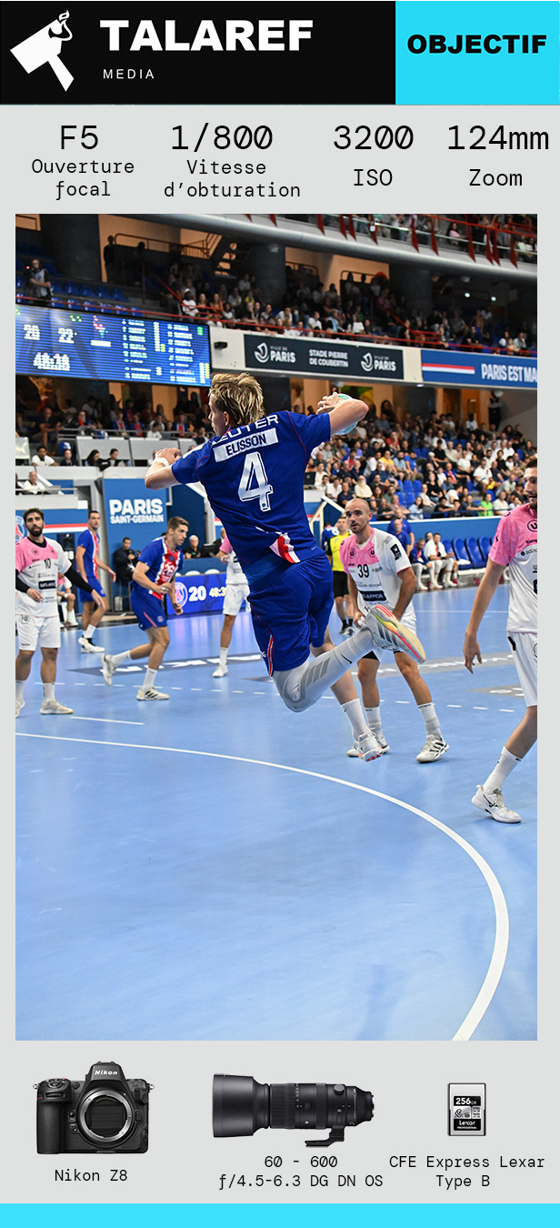 PSG - CESSON - Nos réglages photos