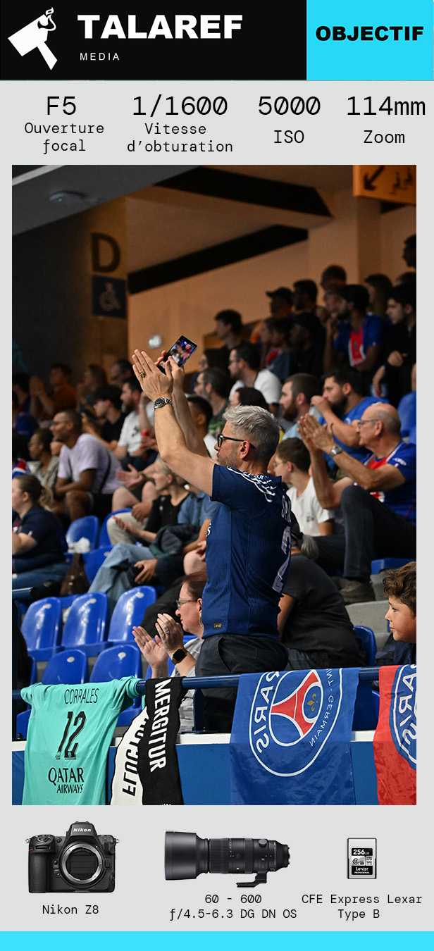 PSG - CESSON - Nos réglages photos