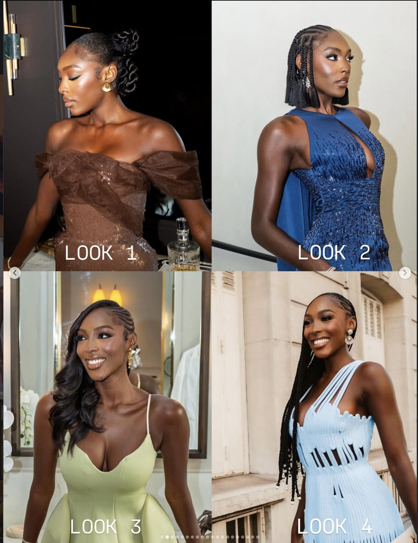 Olivia Yacé, une Fashion Week en quatre looks signés TALAREF